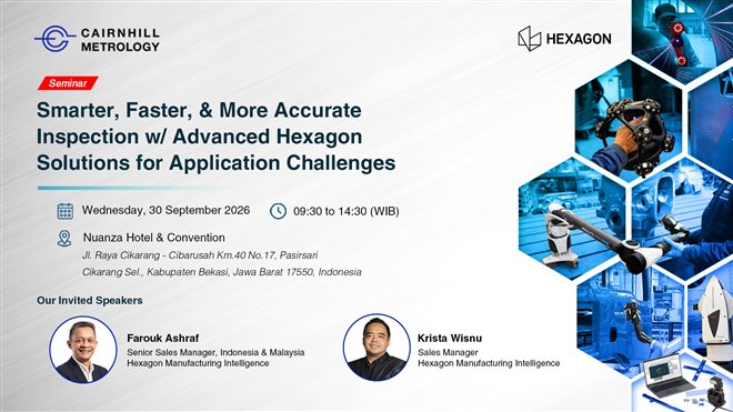 Smarter, Faster, & More Accurate Inspection w/ Advanced Hexagon Solutions